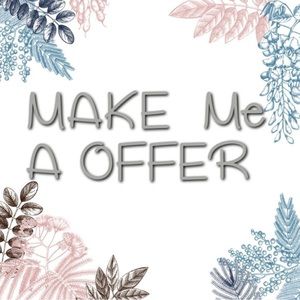 I Accept Most Reasonable Offers. Feel Free to Send Me Your Best
